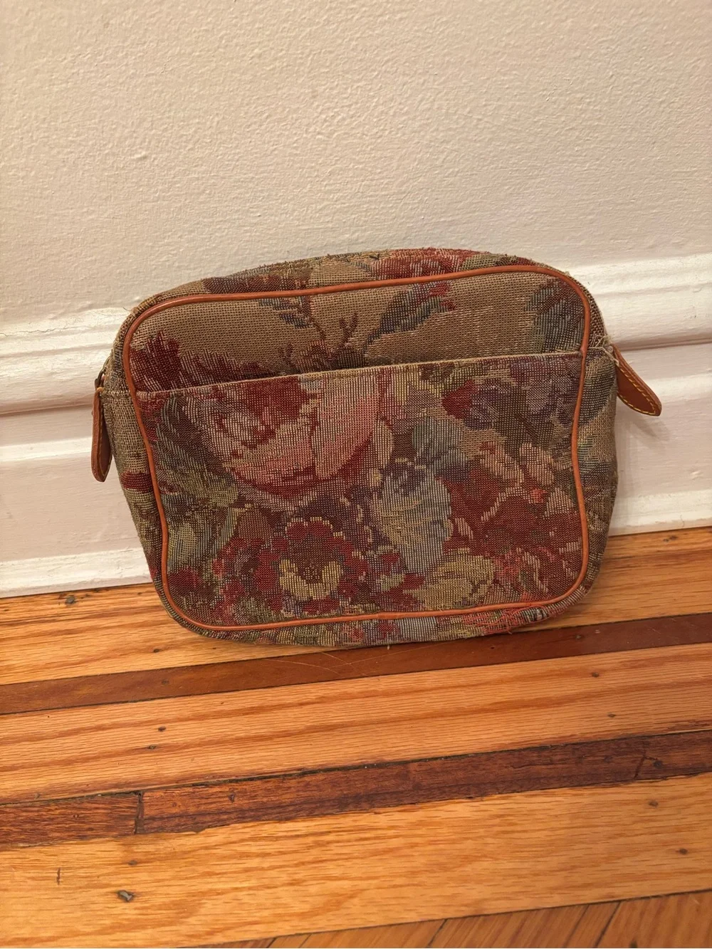 Vintage 1990s Ralph Lauren Weekender Tapestry Duffle Bag - Old Money Aesthetic
